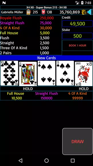 Video Poker Lebanon  Screenshot 2