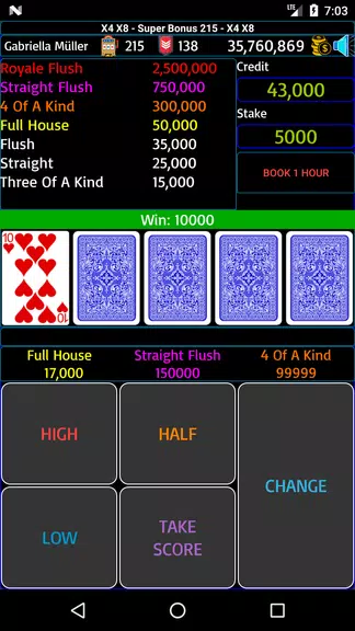 Video Poker Lebanon  Screenshot 3