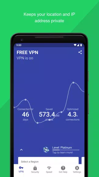 Free and Unlimited VPN - Safe, Secure, Private!  Screenshot 3