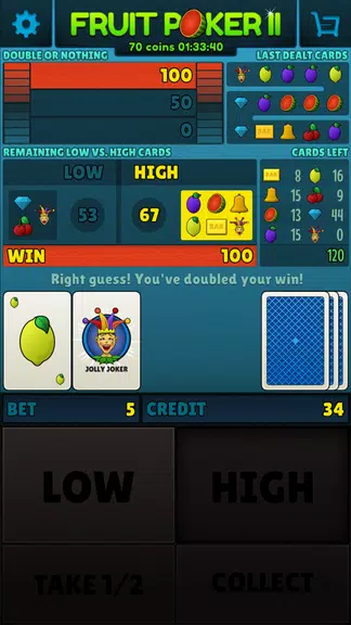 Fruit Poker II  Screenshot 4