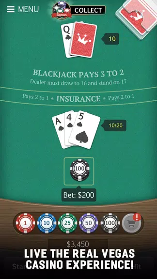 Blackjack 21 Jogatina: Casino  Screenshot 1