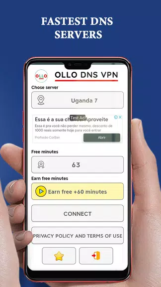 OLLO DNS VPN - Dns Changer  Screenshot 1