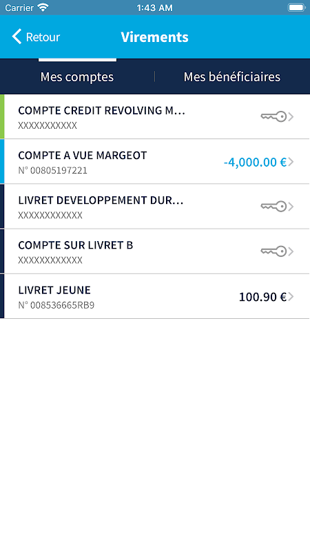 L'appli mobile MyBC  Screenshot 3