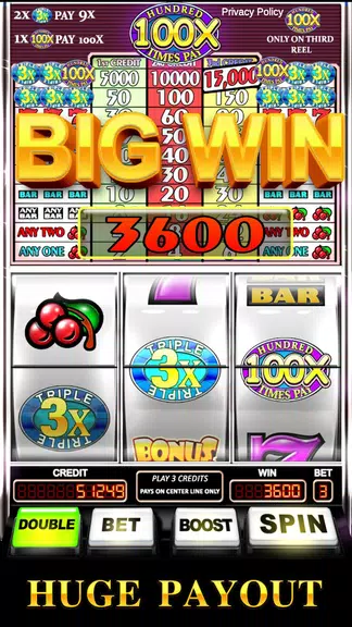 Slot Machine: Triple Hundred Times Pay Free Slot  Screenshot 3