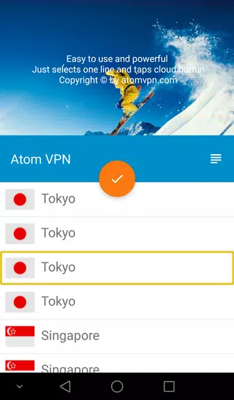 Atom VPN (100% free)  Screenshot 2