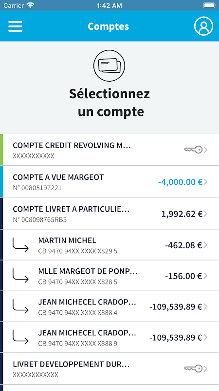 L'appli mobile MyBC  Screenshot 2