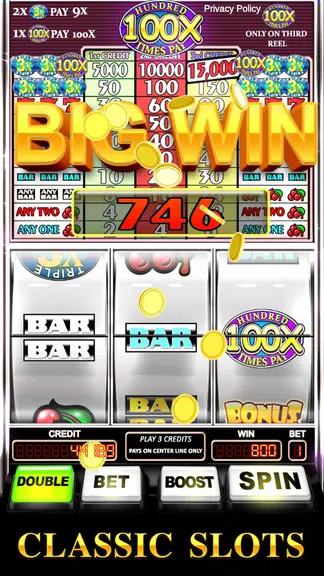 Slot Machine: Triple Hundred Times Pay Free Slot  Screenshot 1