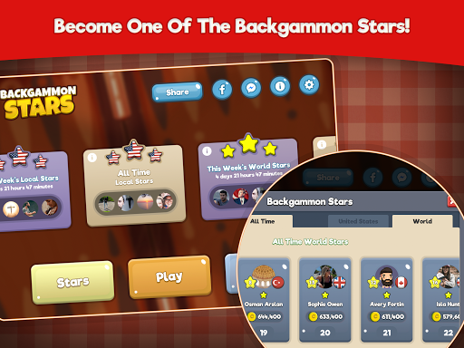 Backgammon Stars, Tavla  Screenshot 4