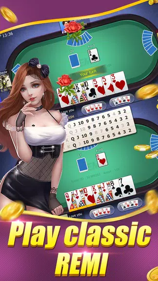 Remi Indonesia Online - Indonesia Rummy  Screenshot 1