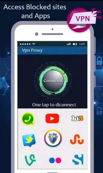 Best Secure VPN Free : WiFi Hotspot Security VPN  Screenshot 4