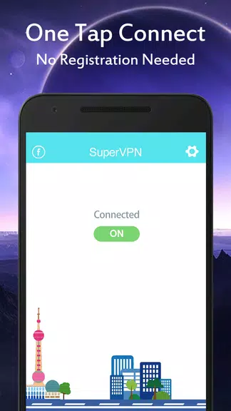 SuperVPN - Hotspot VPN Proxy  Screenshot 1