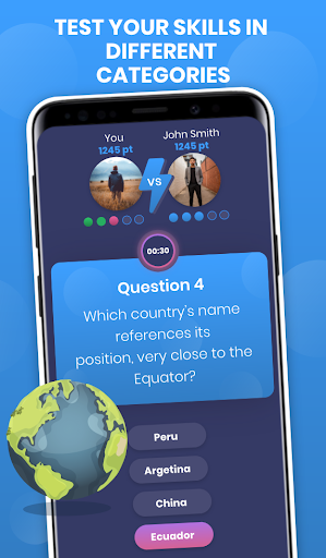 Train your quiz skills and beat others with Quizzy  Screenshot 2