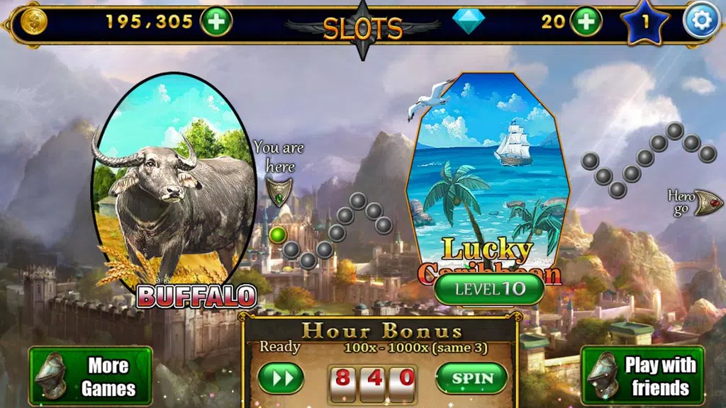 Buffalo Casino Free Slots Game  Screenshot 1