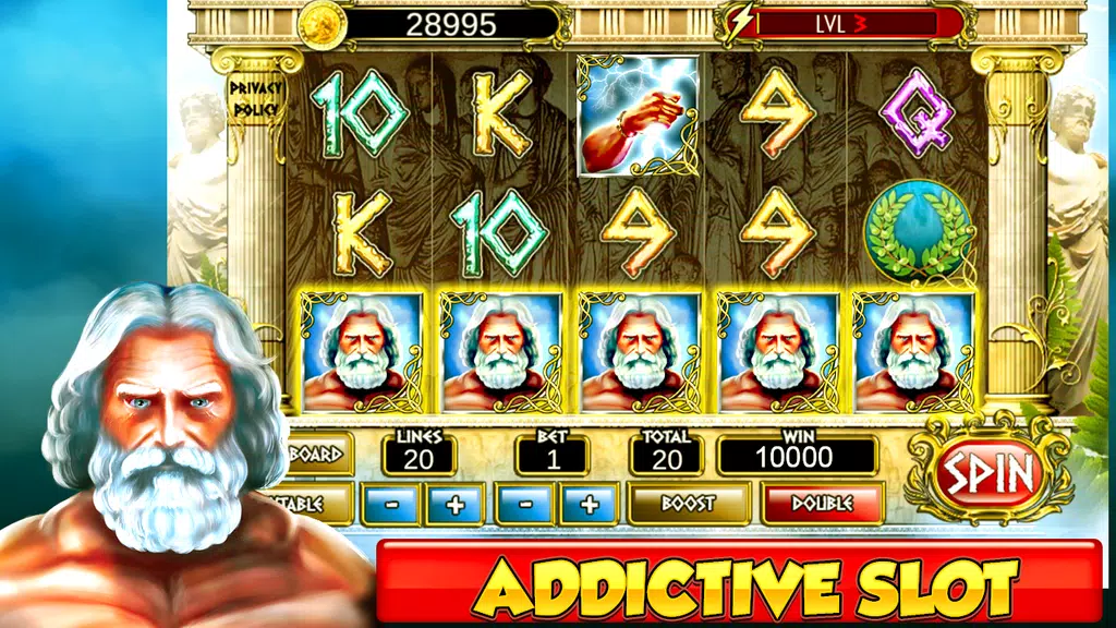 Slot Machine: Zeus  Screenshot 1