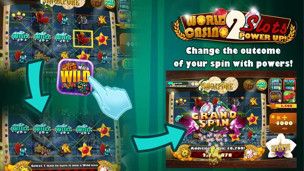 Slots Power Up 2 World Casino  Screenshot 3