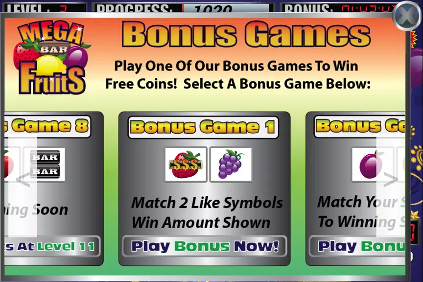 Mega Fruits Slot Machine  Screenshot 2