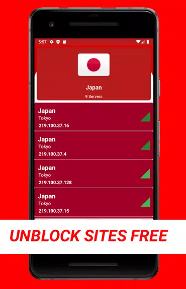 VPN JAPAN X 3 - Unblock Sites Free  Screenshot 3