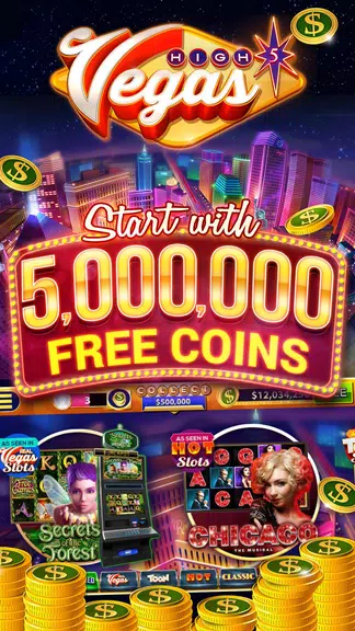 High 5 Vegas: Play Free Casino Slot Games for Fun  Screenshot 1