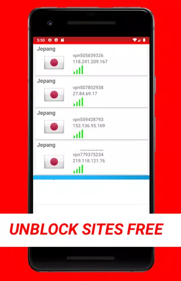 VPN JAPAN X 3 - Unblock Sites Free  Screenshot 2