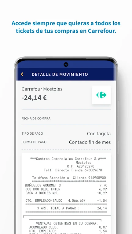 Carrefour PASS Móvil  Screenshot 3