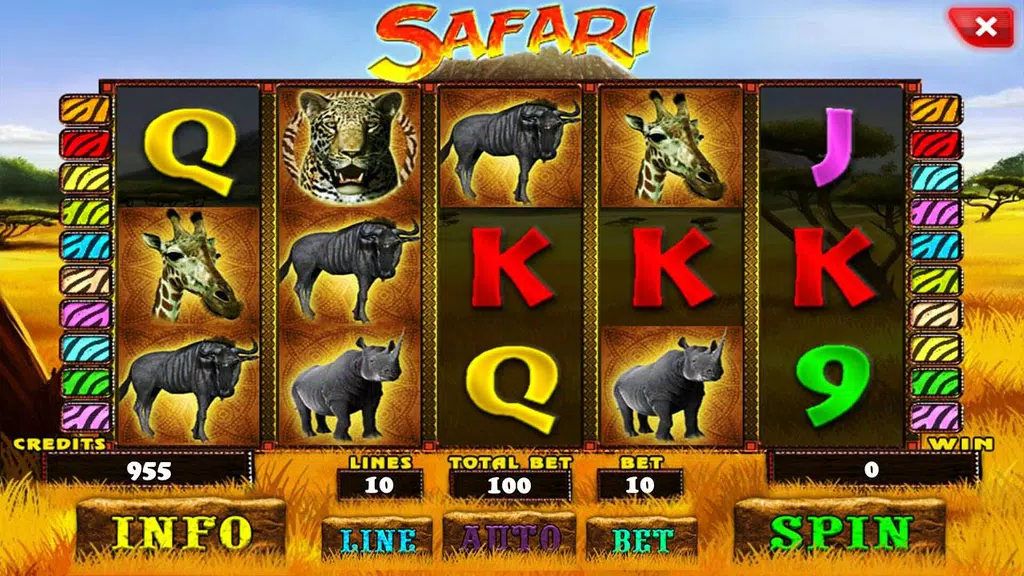 Safari - slot  Screenshot 1