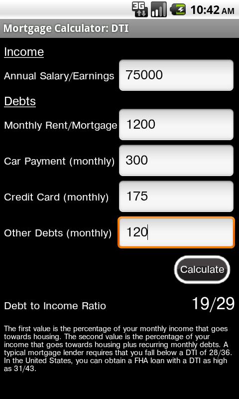 Mortgage Calculator Free  Screenshot 4