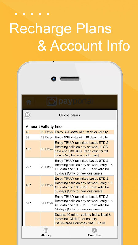 Payportal - Recharge & Billpay  Screenshot 1