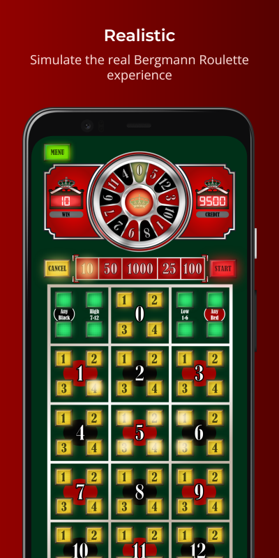 Bergmann Roulette  Screenshot 2