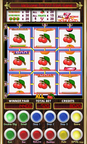 777 Fruit Slot - Cherry Master  Screenshot 4