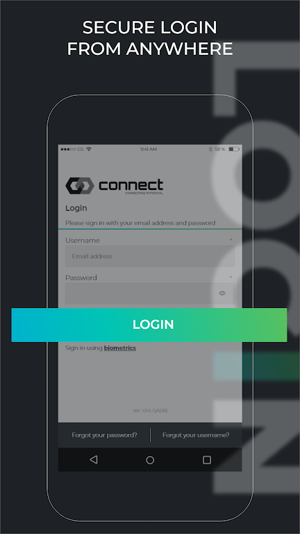 Connected App  Screenshot 1