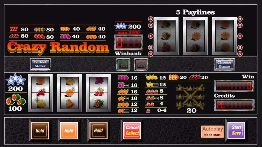 slot machine crazy random  Screenshot 3