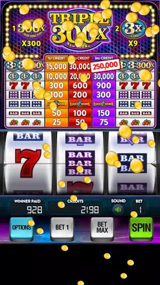 Triple 300x Vegas Slots  Screenshot 2