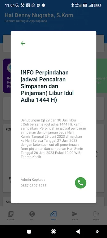 Kopkada Mobile  Screenshot 2