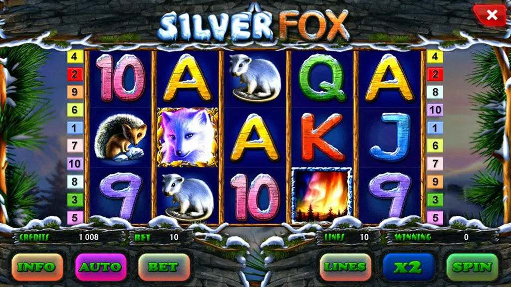 Silver Fox slot  Screenshot 1