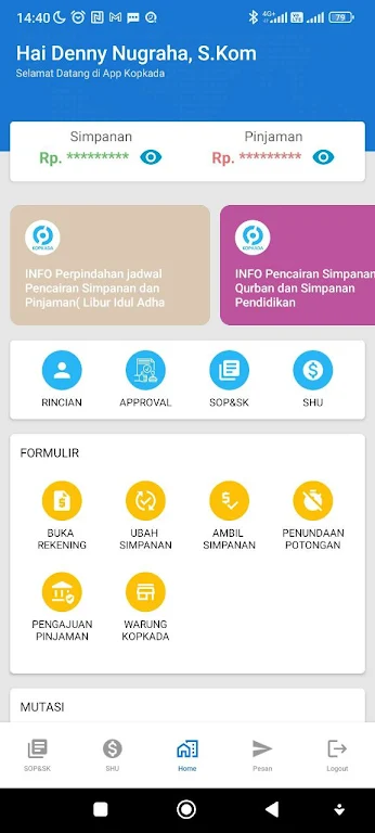 Kopkada Mobile  Screenshot 1