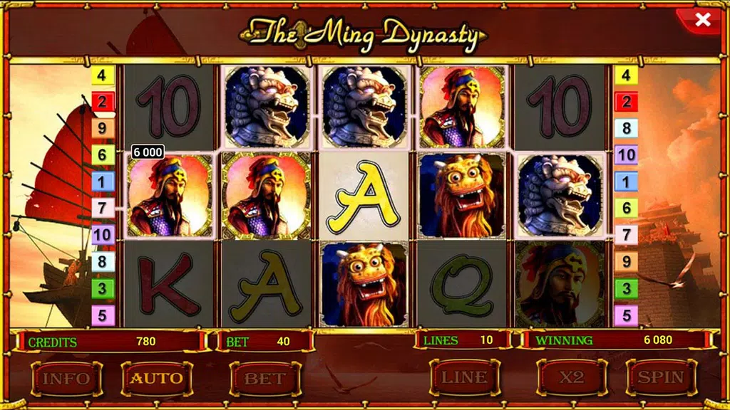 The Ming Dynasty slot  Screenshot 3