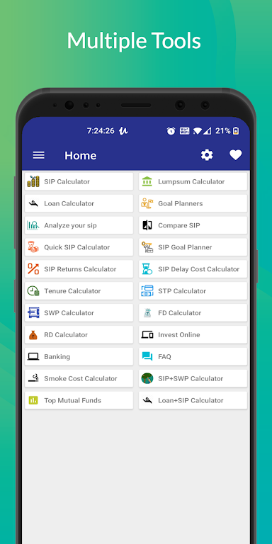 SIP Planner & SIP Calculator  Screenshot 1