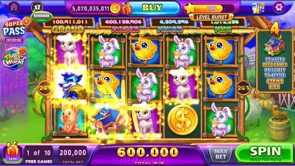 Cash Storm-Casino Slot Machine  Screenshot 1