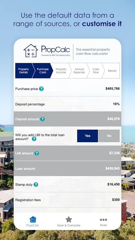 BMT PropCalc  Screenshot 2