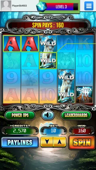 Wolf Chase Slots Machine  Screenshot 4