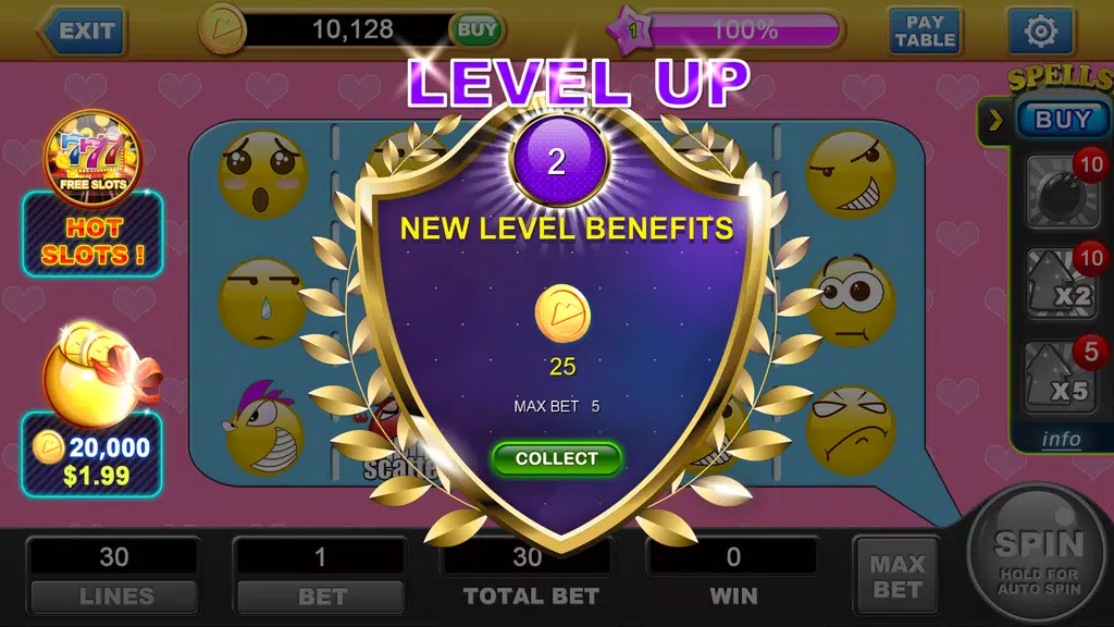 Free Slot Machine Casino-Emoji  Screenshot 3