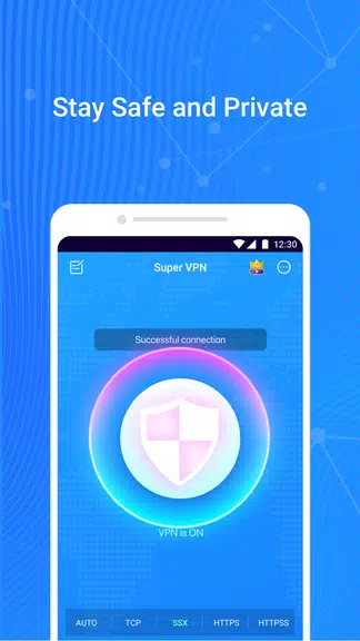 Super VPN - Free, Fast, Secure & Unlimited Proxy  Screenshot 1