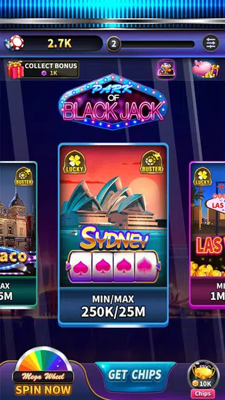 Blackjack 21 offline games  Screenshot 1