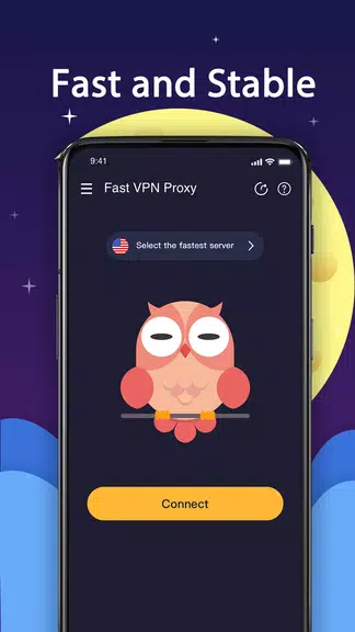 NightOwl VPN Lite- FAST&SECURE  Screenshot 2