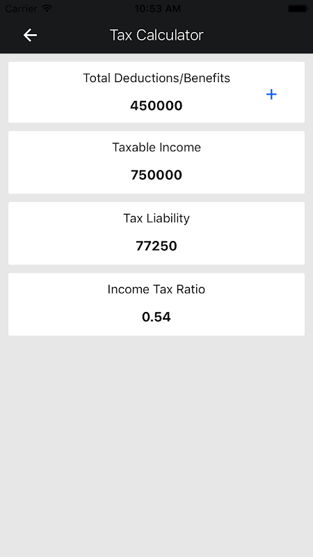 Income Tax Calculator India  Screenshot 4