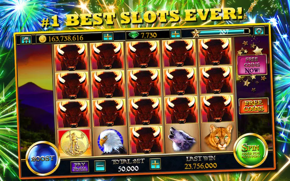 Slots™ Buffalo King - Free Casino Slot Machines  Screenshot 1