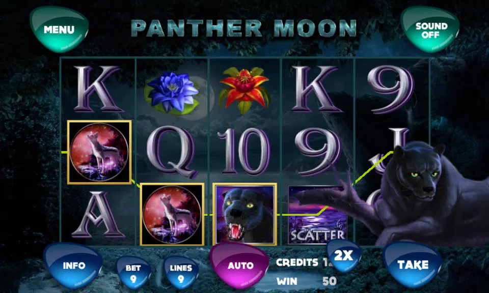 Panther Moon Slot  Screenshot 1