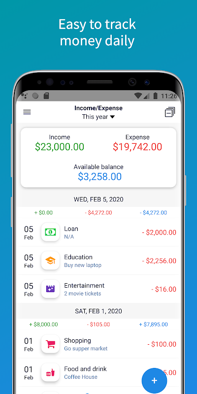 SmartMoney - Personal money management  Screenshot 4