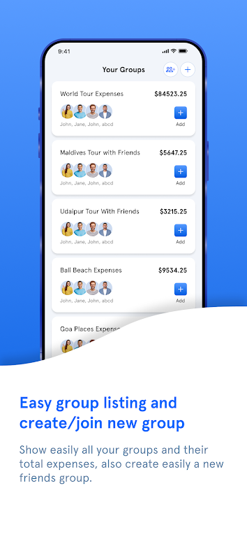 Group Cost Split  Screenshot 2