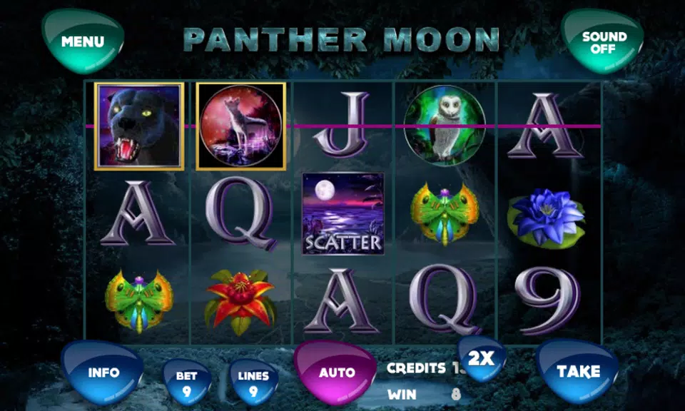 Panther Moon Slot  Screenshot 2